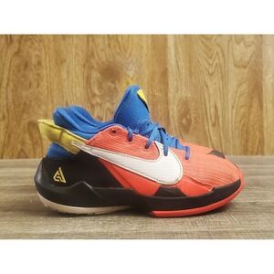 Nike Freak 2 Athletic Shoes Giannis Youth Size 11.5C Red